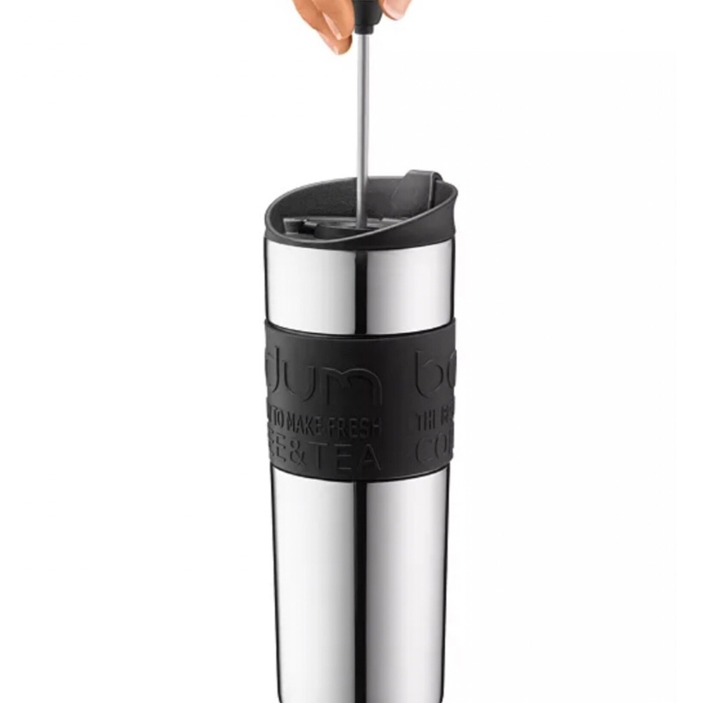Bodum 15-Oz. Stainless Steel Portable Travel Press Coffee Maker